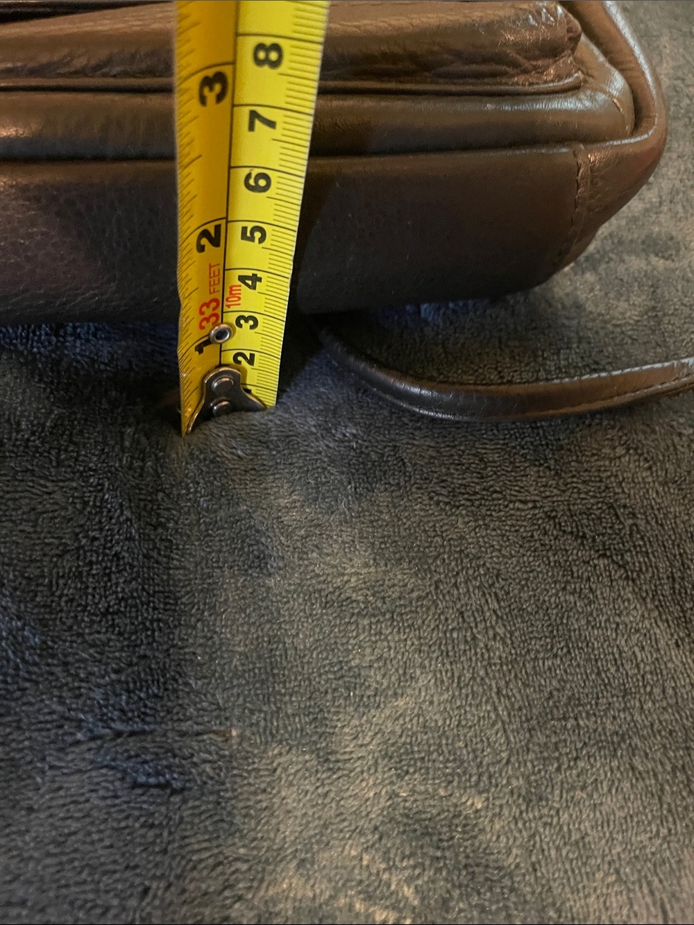 Fossil Black Leather Crossbody Bag - Picture 15 of 16
